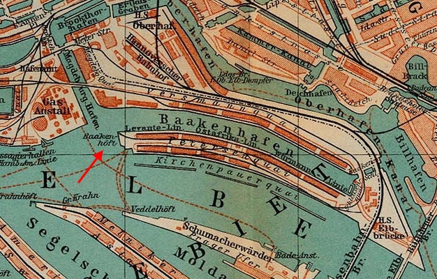 Baakenhafen 1910