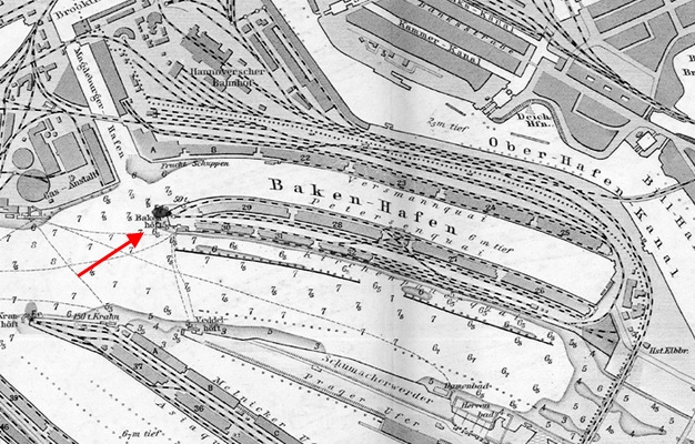 Hafen Hamburg, 1905