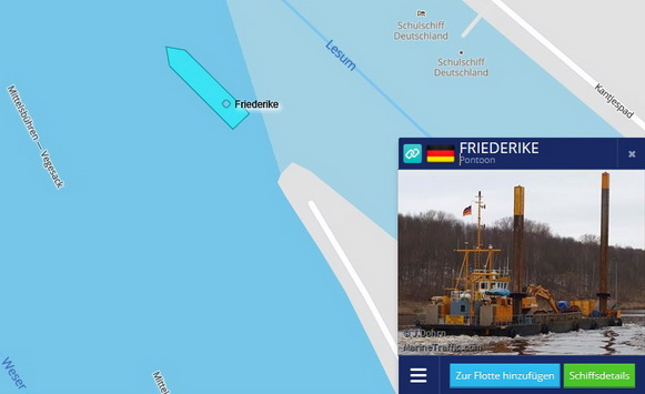 Quelle: Marine Traffic am 01.03.2017
